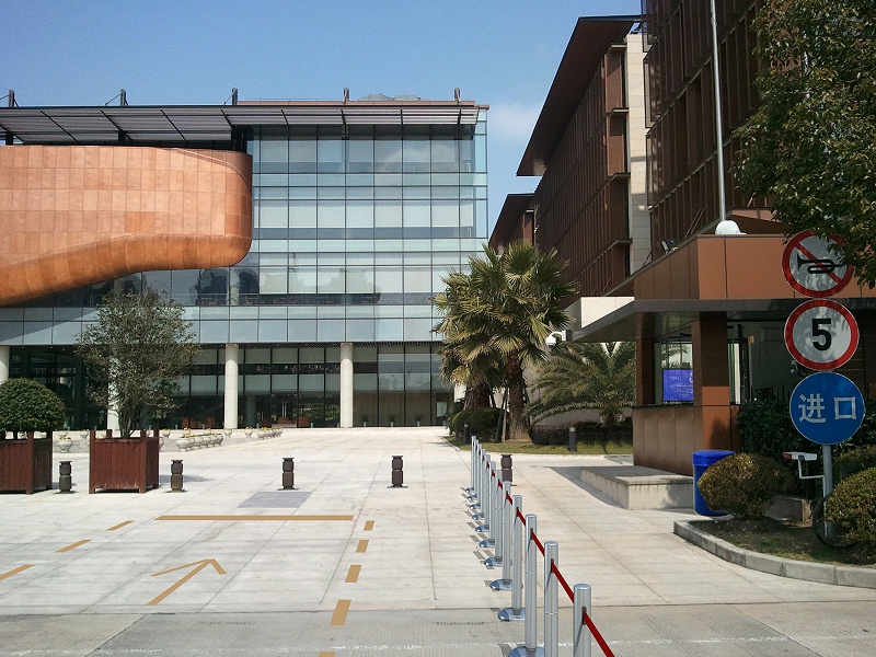 Data center entrance and exit