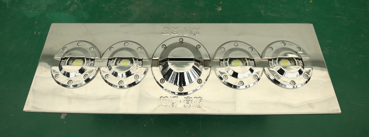 Top view of the vehicle underbody scanning equipment