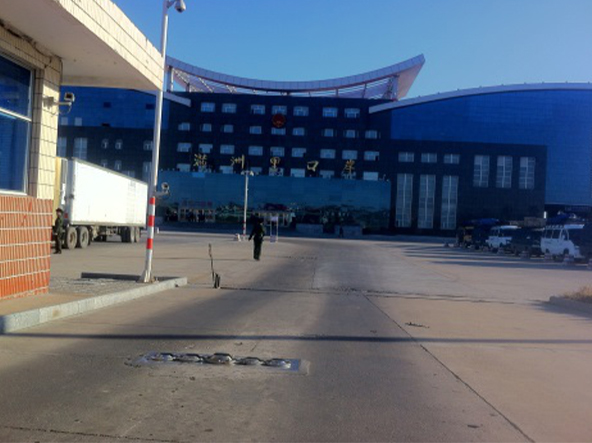 The Seenboom vehicle underbody security inspection scanning system has been applied at the Manzhouli Port