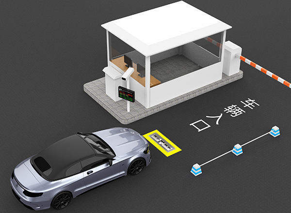 Schematic diagram of vehicle underbody scanning