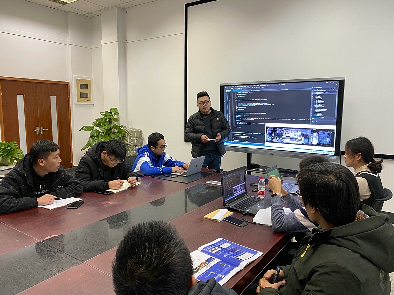 The border defense vehicle undercarriage security inspection project team